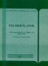 Fercsik Erzs�bet - Felm�r�lapok