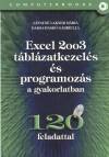 Baksa-Hask� Gabriella - L�vayn� Lakner M�ria - Excel 2003 t�bl�zatkezel�s �s programoz�s a gyakorlatban