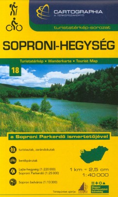 SOPRONI-HEGYSG TURISTATRKP 1:40 000 "SC"