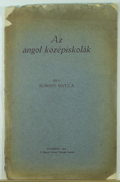 Kornis Gyula - Az angol kzpiskolk