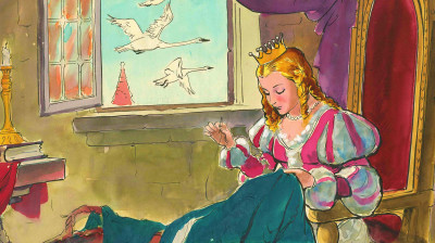 Hans Christian Andersen - A tizenegy hattyú - Diafilm