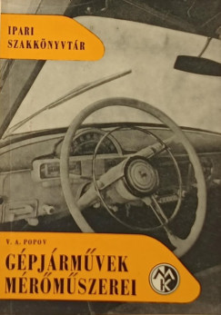 V. A. Popov - Gépjárművek mérőműszerei