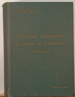 Gthi Imre - Fvrosi Almanach Lexikon s tmutat