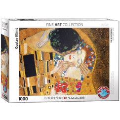 Gustav Klimt - A cs�k (r�szlet) , 1000 db-os puzzle (EUROGRAPHICS, 6000-0142)