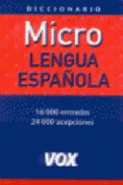 Diccionario Micro Lengua Espanola