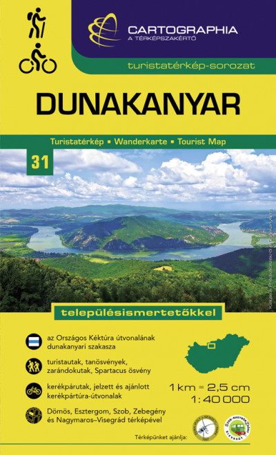  - Dunakanyar turistatérkép 1:40000