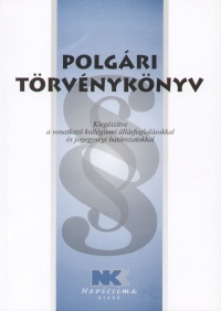 Dr. Szilner Gyrgy   (Szerk.) - Polgri Trvnyknyv