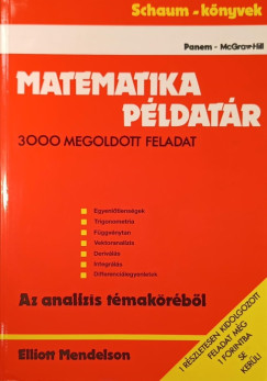 Elliott Mendelson - Matematikai pldatr