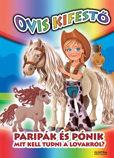 - Paripák és pónik - Ovis kifestő