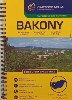 Szalamonidesz Sndor   (Szerk.) - Szigeti Borbla   (Szerk.) - Bakony turistakalauz 1:40 000