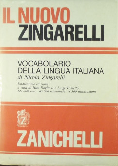 Nicola Zingarelli - Il Nuovo Zingarelli - Vocabolario Della Lingua Italiana