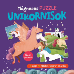 Mgneses puzzle - Unikornisok