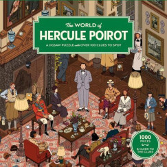 The World of Hercule Poirot - 1000 Piece Jigsaw Puzzle