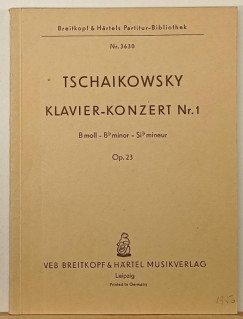Tschaikowsky Klavier-Konzert Nr. 1