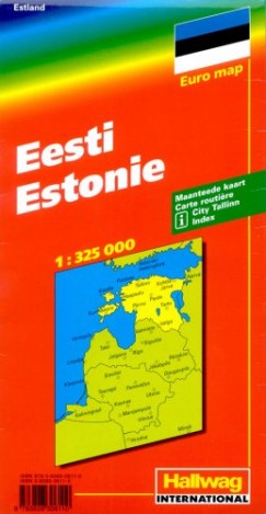 Estland - Estonia 1:325 000
