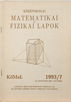 Kzpiskolai Matematikai s Fizikai Lapok