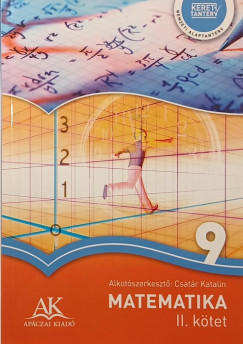 Csat�r Katalin   (Szerk.) - Matematika 9. - II. k�tet