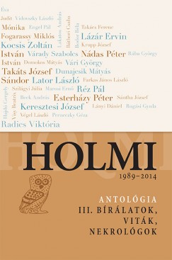 Radnti Sndor   (Vl.) - Holmi-antolgia III.