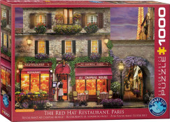 A Vörös Kalap Étterem -Párizs , 1000 db-os puzzle (EUROGRAPHICS,6000-0963)