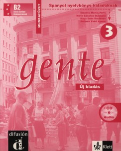 Neus Sans Baulenas - Ernesto Martín Peris - Gente 3. - Spanyol nyelvkönyv kezdőknek