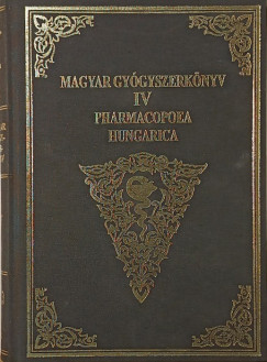 Magyar gyógyszerkönyv IV. - számozott, reprint