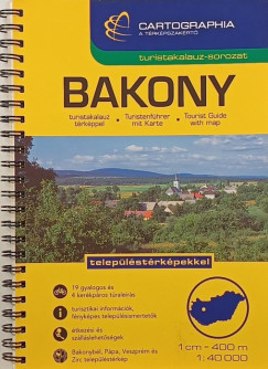 Szalamonidesz Sándor (Szerk.) - Szigeti Borbála (Szerk.) - Bakony turistakalauz 1:40 000