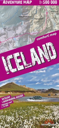 Izland trekking trkp 2016 Expressmap