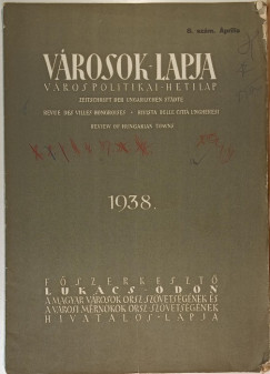 Vrosok lapja 1938. 8. szm prilis