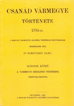 Dr. Borovszky Samu - Csand vrmegye trtnete 1715-ig. II.