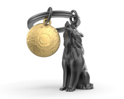 Farkas �s Hold, fekete/arany - Kulcstart�