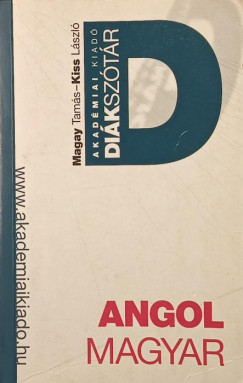 Kiss L�szl� - Magay Tam�s - Angol - magyar di�ksz�t�r