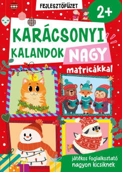 Karácsonyi kalandok - nagy matricákkal