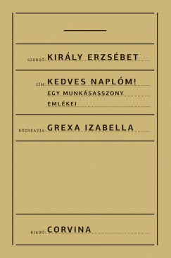Kirly Erzsbet - Grexa Izabella   (sszell.) - Kedves Naplm!