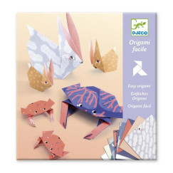 �llati csal�d, Origami k�szlet (DJECO, 20 db �v)