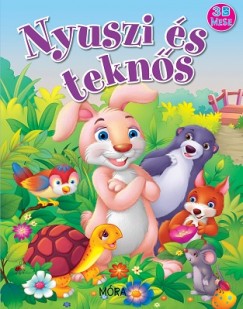 Nyuszi s tekns - 3D meseknyv