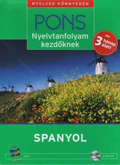 Medgyesi va   (Szerk.) - Pons Nyelvtanfolyam kezdknek - Spanyol - CD mellklettel