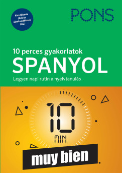 Dr. María Jesús Peréz Bazán - Marta Walter Perera - PONS 10 perces gyakorlatok SPANYOL