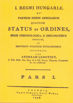 Lehotzky Andrs - Stemmatographia nobilium familiarum regni Hungariae I-II.