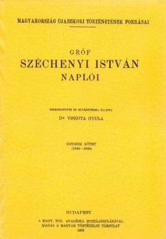 Grf Szchenyi Istvn - Grf Szchenyi Istvn Napli VI.