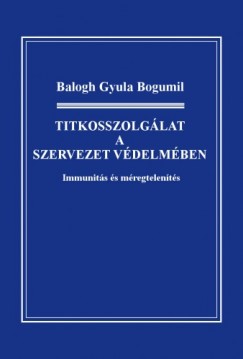 Balogh Gyula Bogumil - Titkosszolglat a szervezet vdelmben