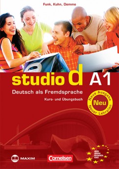Silke Demme - Hermann Funk - Christina Kuhn - Studio d A1 Kurs- und bungsbuch Neu - CD mellklettel