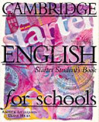 Diana Hicks - Andrew Littlejohn - Cambridge English for schools Starter Student's Book