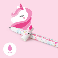 Unikornis, kétszínű golyóstoll lila/pink tintával (LEGAMI - STATIONERY)