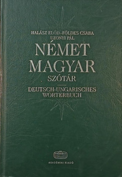 Földes Csaba - Halász Előd - Uzonyi Pál - Német-magyar szótár