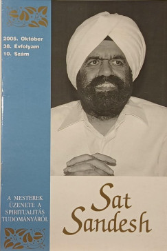 Sat Sandesh 2005 okt�ber 38. �vfolyam 10. sz�m