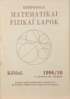 Kzpiskolai Matematikai s Fizikai Lapok