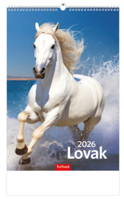 Lovak falinaptr 22x33 cm - 2026