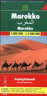 Marokko 1:800 000 / 1:2 000 000