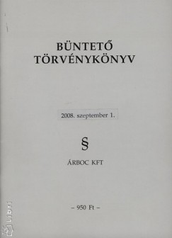 Bntet Trvnyknyv