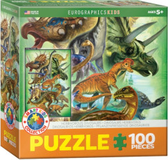 N�v�nyev� Dinoszauruszok,100 db-os puzzle (EUROGRAPHICS,6100-0360)